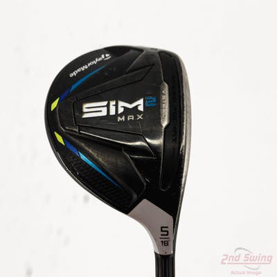 TaylorMade SIM2 MAX Fairway Wood 5 Wood 5W 18° Fujikura Ventus Red Velocore 7 Graphite Stiff Right Handed 42.25in