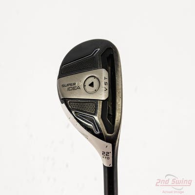 Adams Idea Super LS Hybrid 4 Hybrid 22° Mitsubishi Kuro Kage Black 80 Hybrid Graphite Stiff Right Handed 40.5in