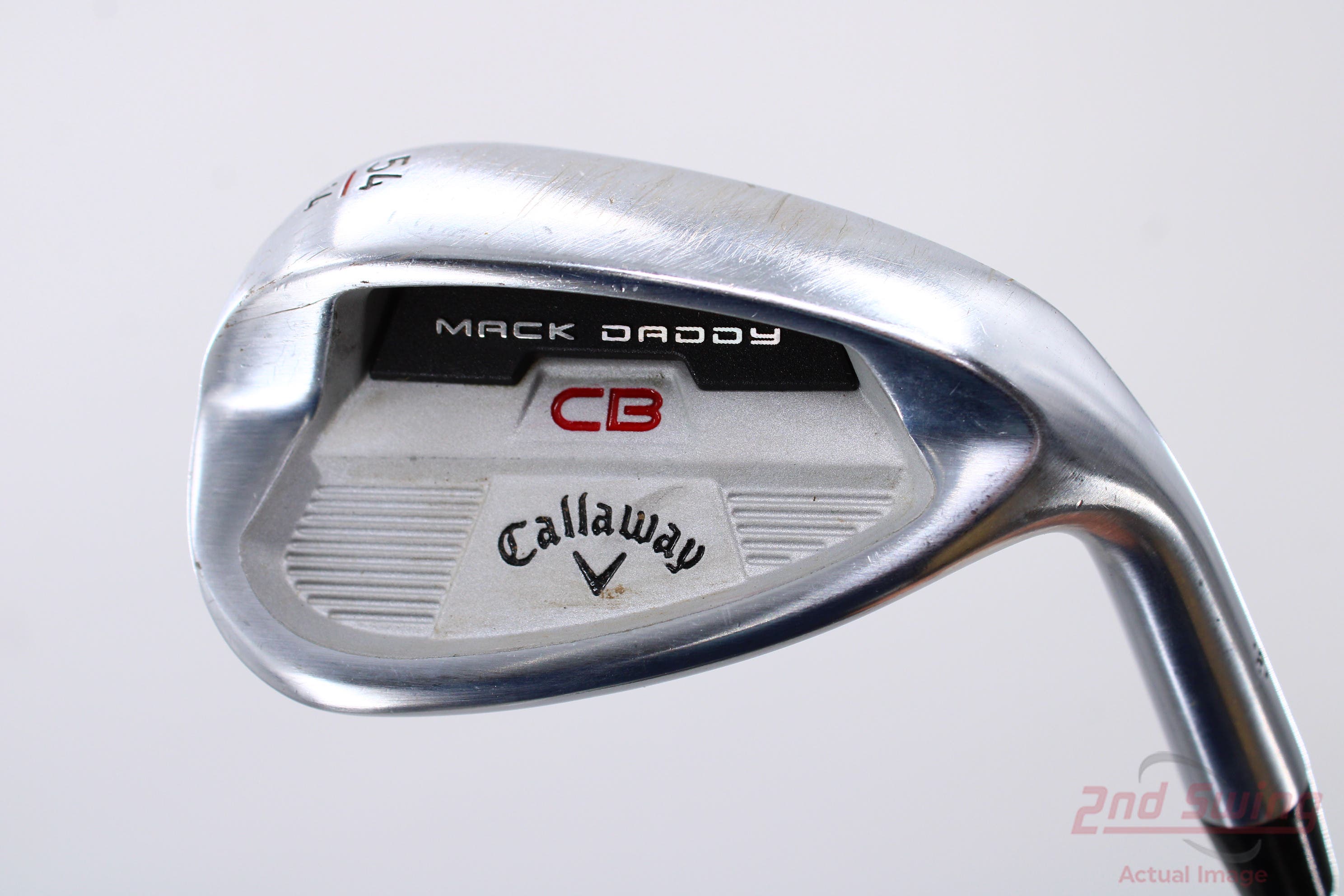 Callaway Mack Daddy CB Wedge Sand SW 54° 14 Deg Bounce FST KBS HiRev 2