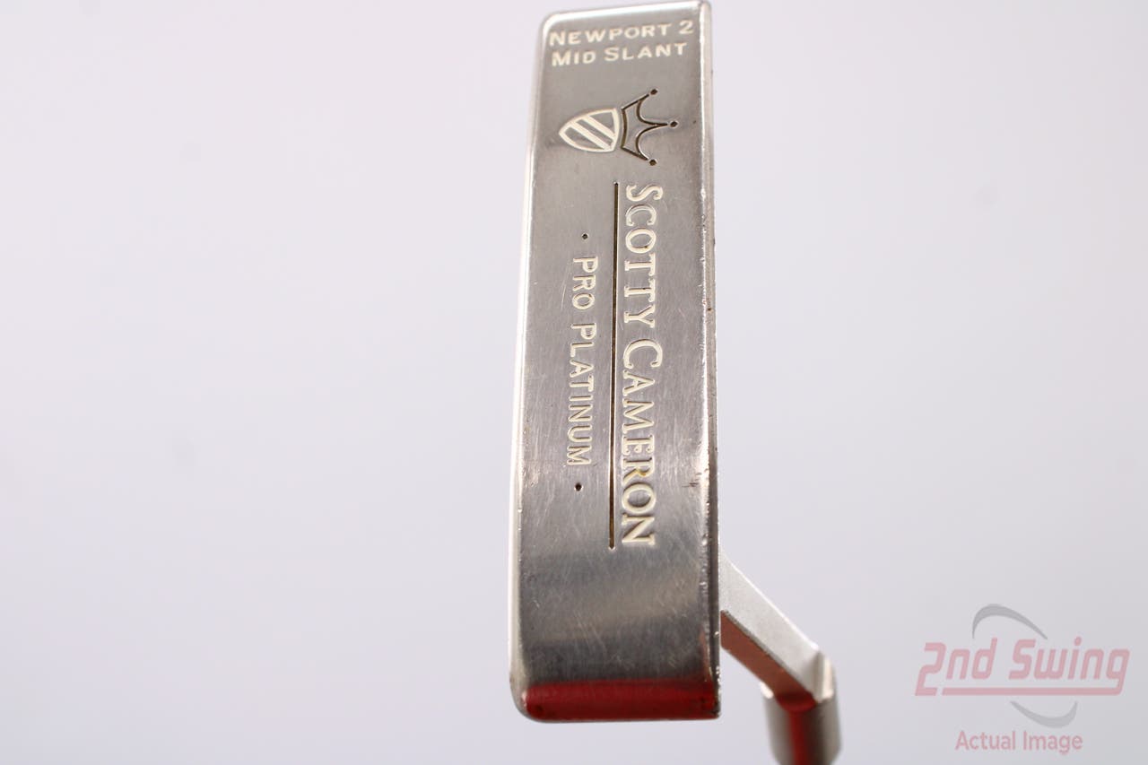 Titleist Scotty Cameron Pro Platinum Newport2 MidSlant Putter Steel Right Handed 36.5in