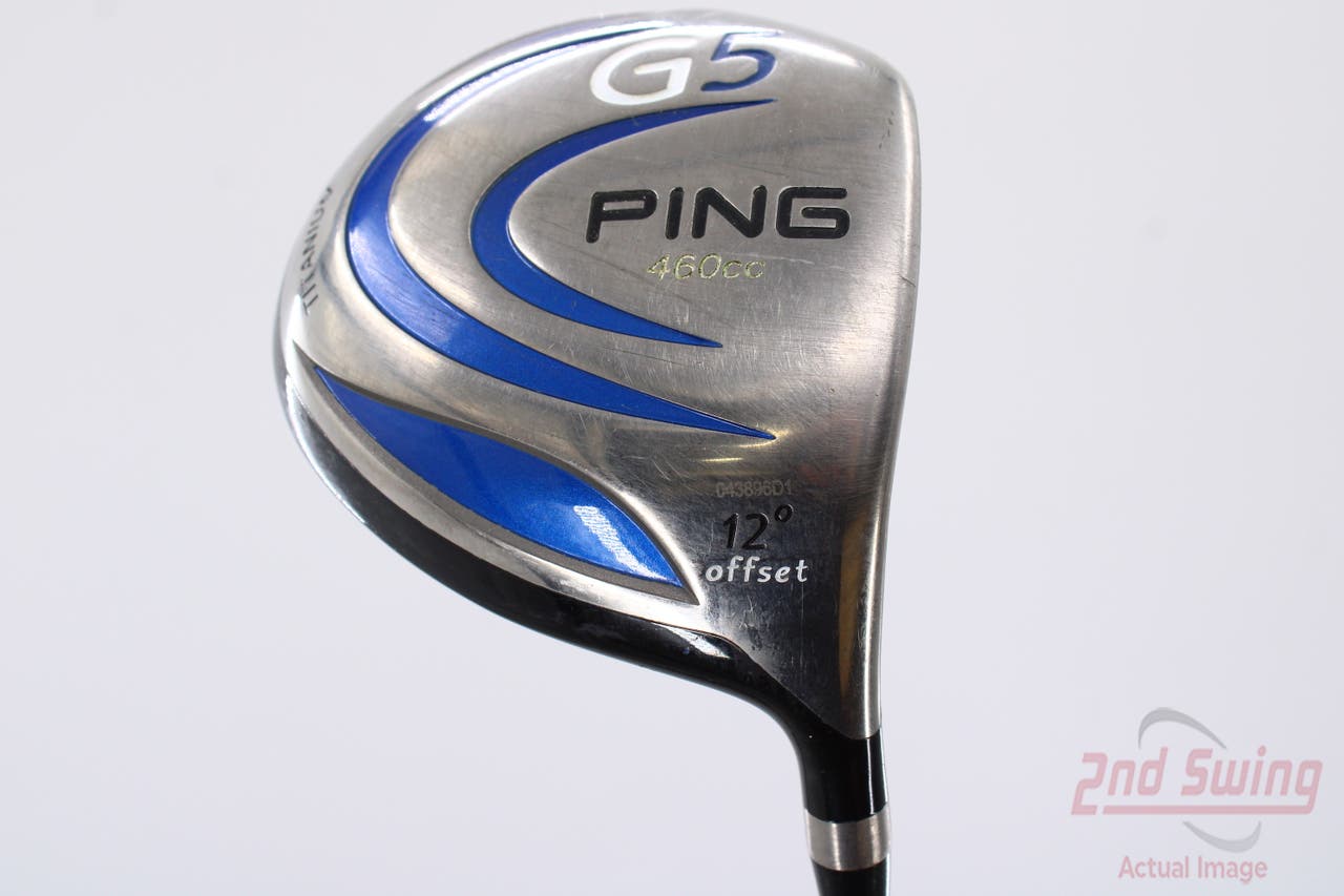 Ping G5 Offset Driver 12° Ping TFC 100D Graphite Stiff Right Handed 45.75in