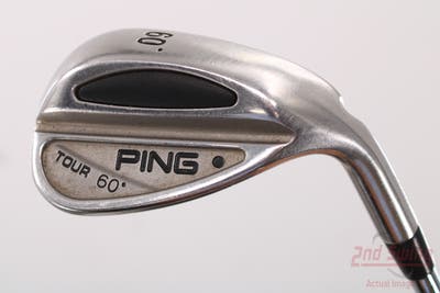 Ping Tour Chrome Wedge Lob LW 60° Stock Steel Wedge Flex Right Handed Black Dot 35.0in