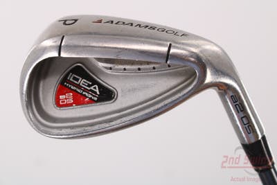 Adams Idea A2 OS Single Iron Pitching Wedge PW Adams Grafalloy ProLaunch Blue Graphite Regular Right Handed 36.0in