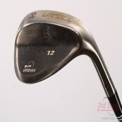 Cleveland CG12 Black Pearl Wedge Sand SW 54° 8 Deg Bounce Cleveland Traction Wedge Steel Wedge Flex Right Handed 36.0in