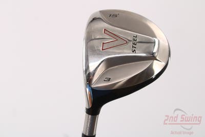 TaylorMade V Steel Fairway Wood Mike Weir Autograph 3 Wood 3W 15° TM M.A.S.2 Graphite Regular Left Handed 43.0in