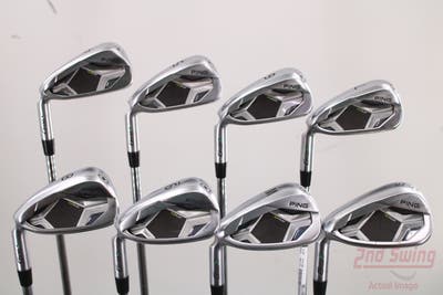 Ping G430 Iron Set 4-PW GW Nippon NS Pro Modus 3 Tour 105 Steel Stiff Left Handed Green Dot 39.0in