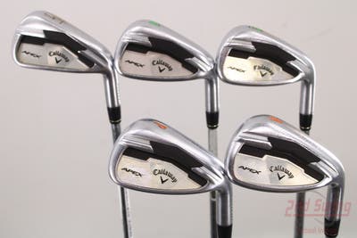 Callaway Apex Iron Set 7-PW AW FST KBS Tour 120 Steel Stiff Right Handed 37.25in