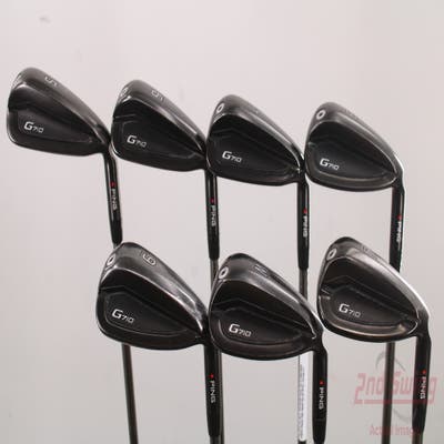 Ping G710 Iron Set 5-PW GW UST Recoil 780 ES SMACWRAP Graphite Regular Right Handed Red dot 38.5in