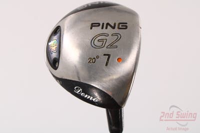 Ping G2 Fairway Wood 7 Wood 7W 20° Ping TFC 100F Graphite Ladies Right Handed 42.0in