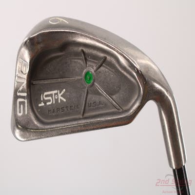 Ping ISI K Single Iron 6 Iron Ping Aldila 350 Series Graphite Senior Right Handed Green Dot 37.5in