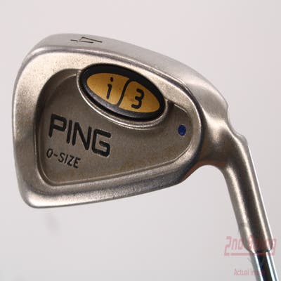 Ping i3 Oversize Single Iron 4 Iron Ping JZ Steel Regular Right Handed Blue Dot 38.75in