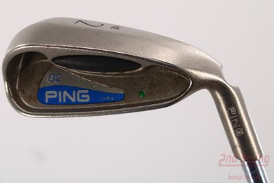 Ping G2 HL Single Iron 2 Iron Stock Steel Shaft Steel Stiff Right Handed Green Dot 39.75in