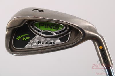 Ping Rapture V2 Single Iron 8 Iron Ping AWT Steel Regular Right Handed Yellow Dot 37.0in