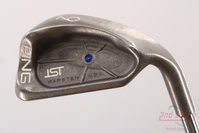 Ping ISI Single Iron 9 Iron Ping JZ Steel Stiff Right Handed Blue Dot 36.25in