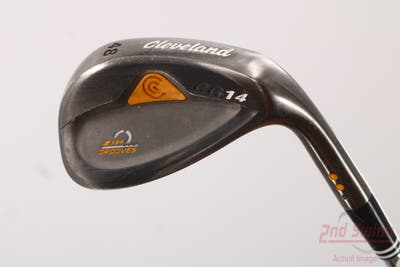 Cleveland CG14 Gunmetal Wedge Pitching Wedge PW 48° 6 Deg Bounce Cleveland Traction Wedge Steel Wedge Flex Right Handed 35.5in