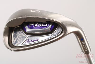 Ping Serene Wedge Sand SW Ping ULT 210 Ladies Lite Graphite Ladies Right Handed Blue Dot 35.5in