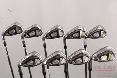 Callaway Rogue X Iron Set 5-PW AW GW SW Project X LZ 105 5.5 Steel Regular Left Handed 39.25in