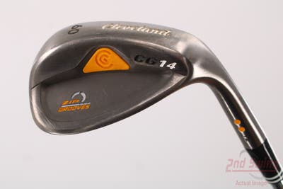 Cleveland CG14 Gunmetal Wedge Lob LW 60° 12 Deg Bounce Cleveland Traction Wedge Steel Wedge Flex Right Handed 37.0in