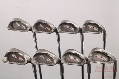 Ping Zing Iron Set 3-PW Ping JZ Steel Stiff Right Handed Red dot 38.0in