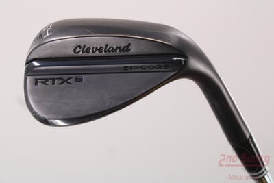 Cleveland RTX 6 ZipCore Black Satin Wedge Sand SW 54° 10 Deg Bounce Dynamic Gold Spinner TI Steel Wedge Flex Right Handed 35.75in