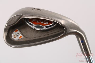 Ping G10 Wedge Sand SW Ping AWT Steel Stiff Right Handed Blue Dot 35.5in