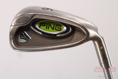 Ping Rapture V2 Single Iron 6 Iron Ping TFC 909I Graphite Regular Right Handed Yellow Dot 38.0in