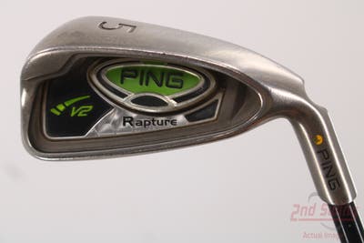Ping Rapture V2 Single Iron 5 Iron Ping TFC 939I Graphite Regular Right Handed Yellow Dot 38.5in