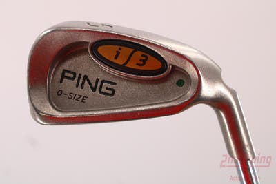 Ping i3 Oversize Single Iron 5 Iron Ping JZ Steel Stiff Right Handed Green Dot 38.25in