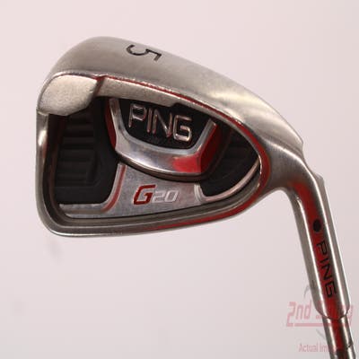Ping G20 Single Iron 5 Iron Ping TFC 169I Graphite Regular Right Handed Black Dot 38.25in