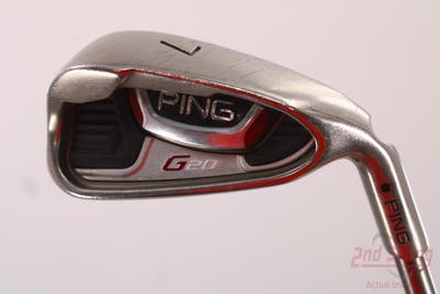 Ping G20 Single Iron 7 Iron Ping TFC 169I Graphite Regular Right Handed Black Dot 37.0in