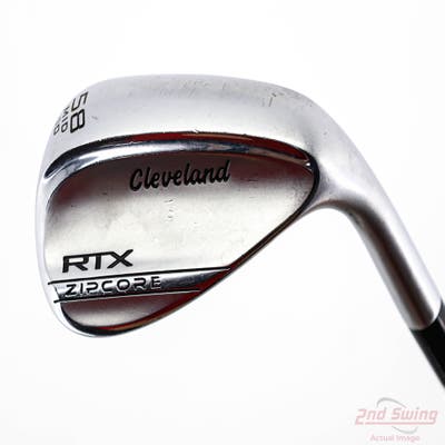 Cleveland RTX ZipCore Tour Satin Wedge Lob LW 58° 10 Deg Bounce Dynamic Gold Spinner TI Steel Wedge Flex Right Handed 35.25in