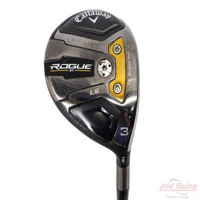 Callaway Rogue ST LS Fairway Wood 3 Wood 3W 15° Mitsubishi Tensei AV-XLINK White 75 Graphite X-Stiff Right Handed 43.25in