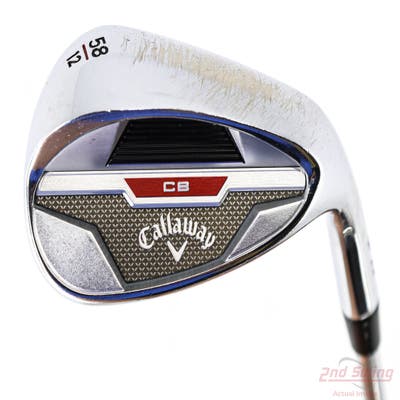 Callaway CB Wedge Lob LW 58° 12 Deg Bounce True Temper Elevate MPH 95 Steel Wedge Flex Right Handed 35.0in