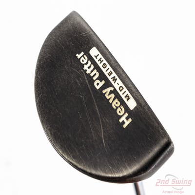 Heavy Putter H1 Mid Weight Black Putter Steel Right Handed 34.0in