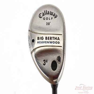 Callaway Big Bertha Heavenwood Hybrid 3 Hybrid 20° Callaway Gems 55w Graphite Ladies Right Handed 40.0in
