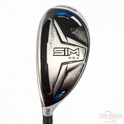 TaylorMade SIM MAX Hybrid 3 Hybrid 19° Fujikura Ventus Blue 7 Graphite Stiff Left Handed 40.75in