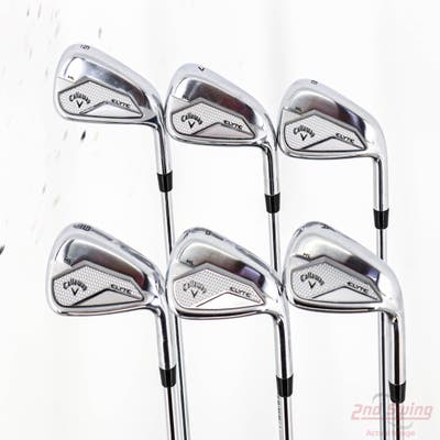 Callaway Elyte HL Iron Set 6-GW True Temper Dynamic Gold Mid 90 R300 Steel Regular Right Handed STD