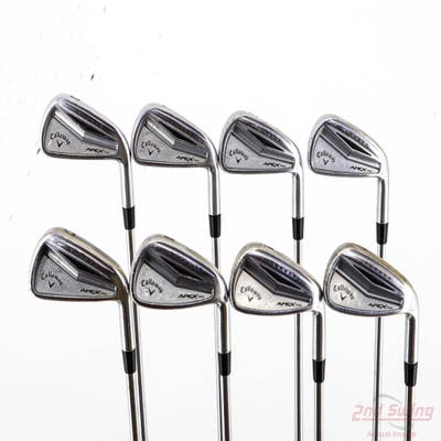 Callaway Apex Pro Iron Set 3-PW Rifle Flighted 6.0 Steel Stiff Right Handed +1/2"