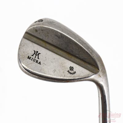 Miura Forged Raw Wedge Lob LW 60° Standard Sole C Grind True Temper Dynamic Gold Tour Issue S400 Steel Stiff Right Handed 35.5in