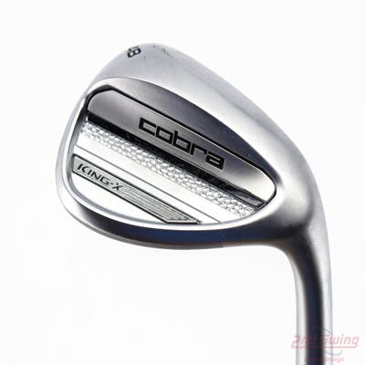 Cobra 2025 King-X Chrome Wedge Gap GW 48° Stock Graphite Shaft Graphite Stiff Right Handed 36.5in