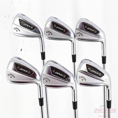 Callaway Apex Ai200 Iron Set 5-PW Dynamic Gold Mid 115 Steel Stiff Right Handed +1 1/2"