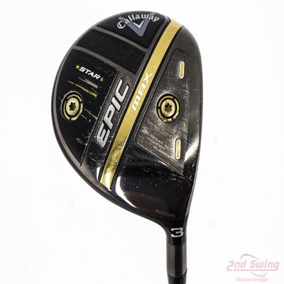 Callaway EPIC MAX Star Fairway Wood 3 Wood 3W UST ATTAS Speed Series 40 Graphite Regular Right Handed 43.0in
