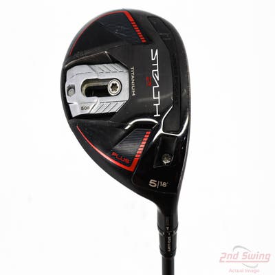 TaylorMade Stealth 2 Plus Fairway Wood 5 Wood 5W 18° Graphite Design Tour AD IZ-6 Graphite Stiff Right Handed 42.0in