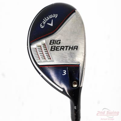 Callaway 2014 Big Bertha Fairway Wood 3 Wood 3W 15° Mitsubishi Fubuki Z 65 Graphite Senior Right Handed 43.0in