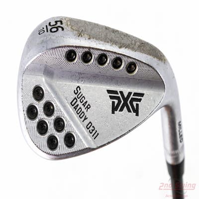 PXG 0311 Sugar Daddy Milled Chrome Wedge Sand SW 56° 10 Deg Bounce Mitsubishi MMT 60 Graphite Senior Right Handed 34.5in