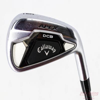 Callaway Apex DCB 21 Single Iron 6 Iron Accra iSeries iS7 Iron Graphite Stiff Right Handed 38.0in