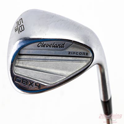 Cleveland CBX 4 ZipCore Wedge Lob LW 58° 12 Deg Bounce Stock Steel Shaft Steel Stiff Right Handed 35.25in