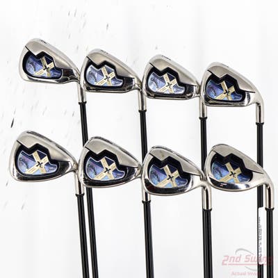 Callaway X-18 Iron Set 4-PW SW Callaway Gems Graphite Ladies Right Handed -3/4"