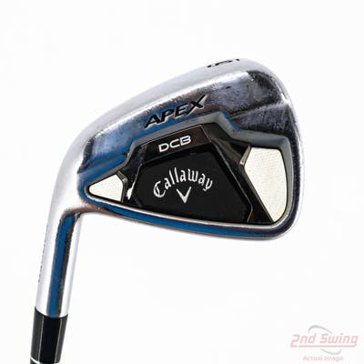 Callaway Apex DCB 21 Single Iron 6 Iron UST Mamiya Recoil 65 Dart Graphite Regular Left Handed 37.25in