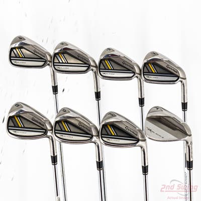 TaylorMade Rocketbladez Iron Set 4-PW AW TM RocketFuel 85 Steel Steel Regular Right Handed +1/2"